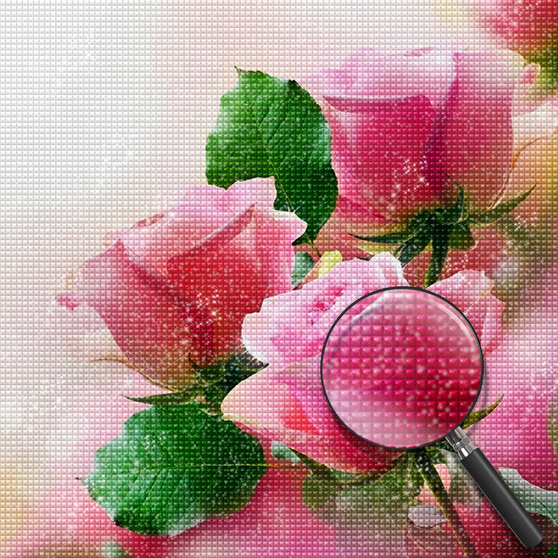Three Beautiful Roses 5D DIY Diamond Painting Kits