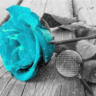 Rose Blue 5D DIY Diamond Painting Kits