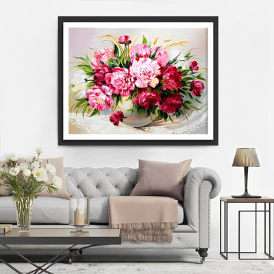 Multicolored Peonies 5D DIY Diamond Painting Kits