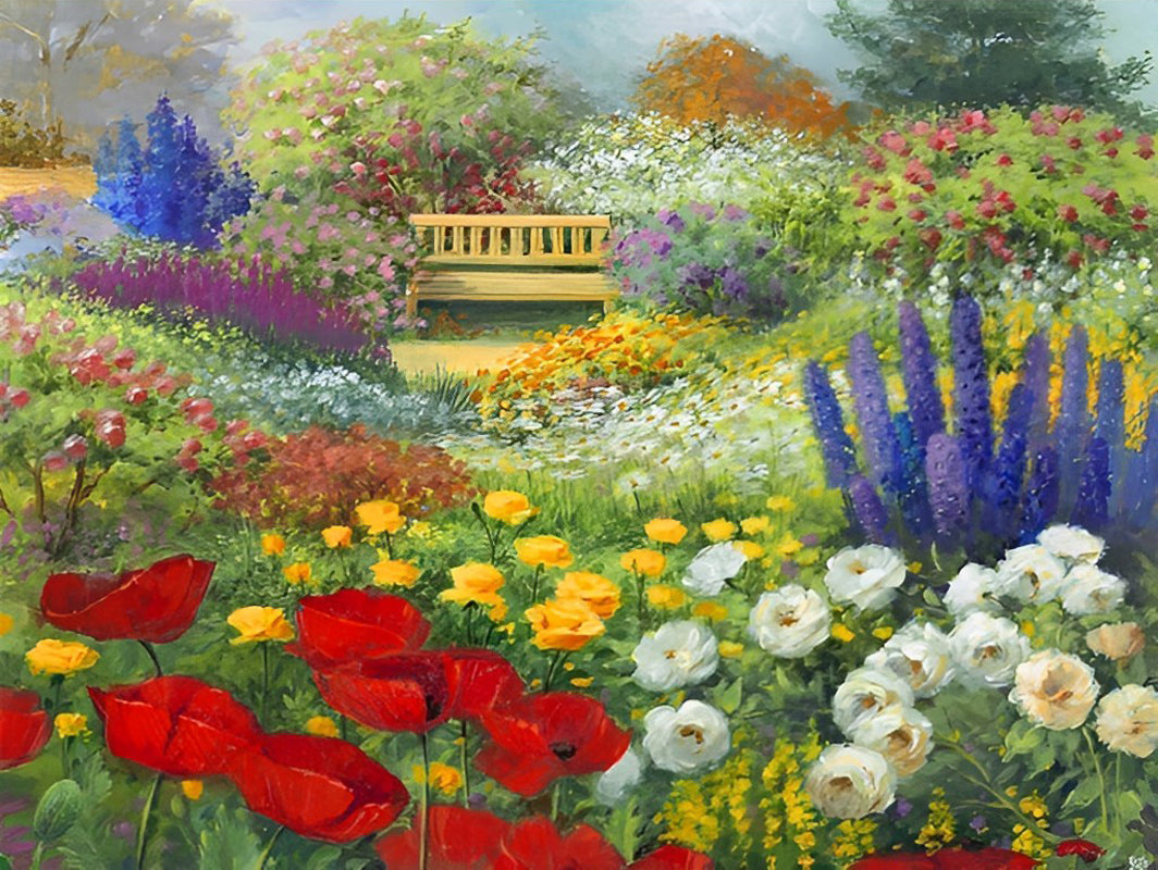 Various Flowers Diamond Painting