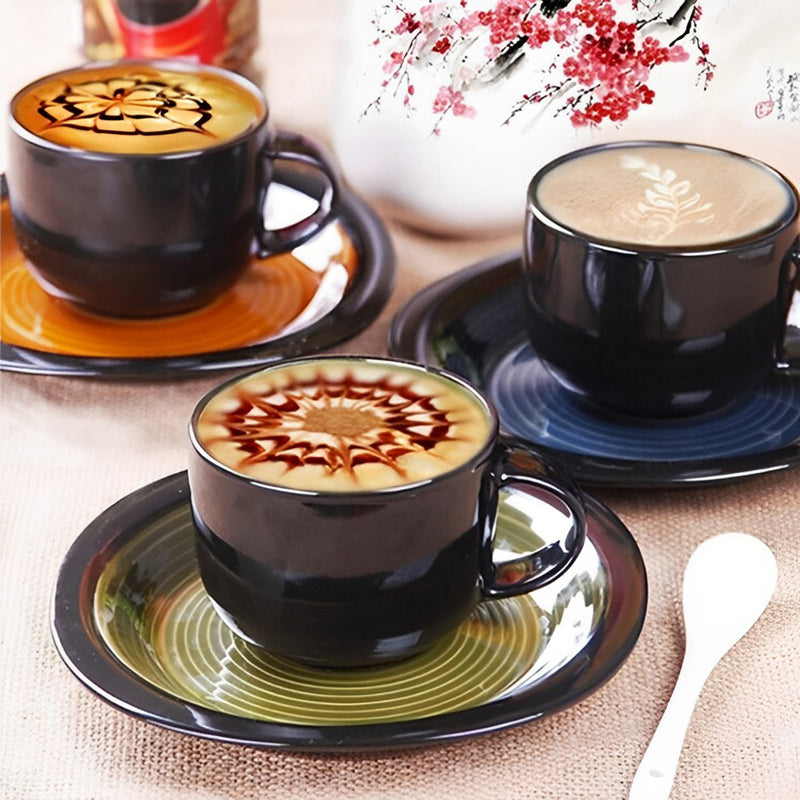 Three Cups of Coffee Diamond Painting