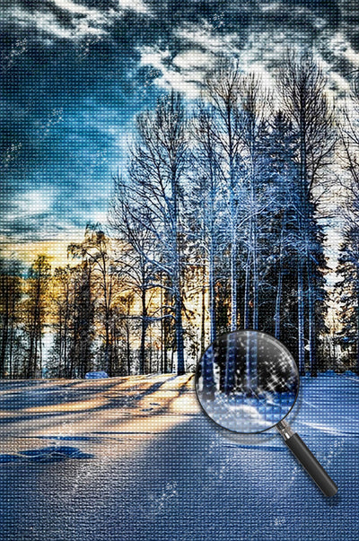 Winter Forest Diamond Painting