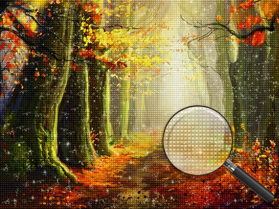 Maple Trail Diamond Painting