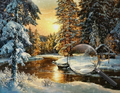 Winter Forest Diamond Painting