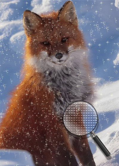 Red Fox in the Snow 5D DIY Diamond Painting Kits
