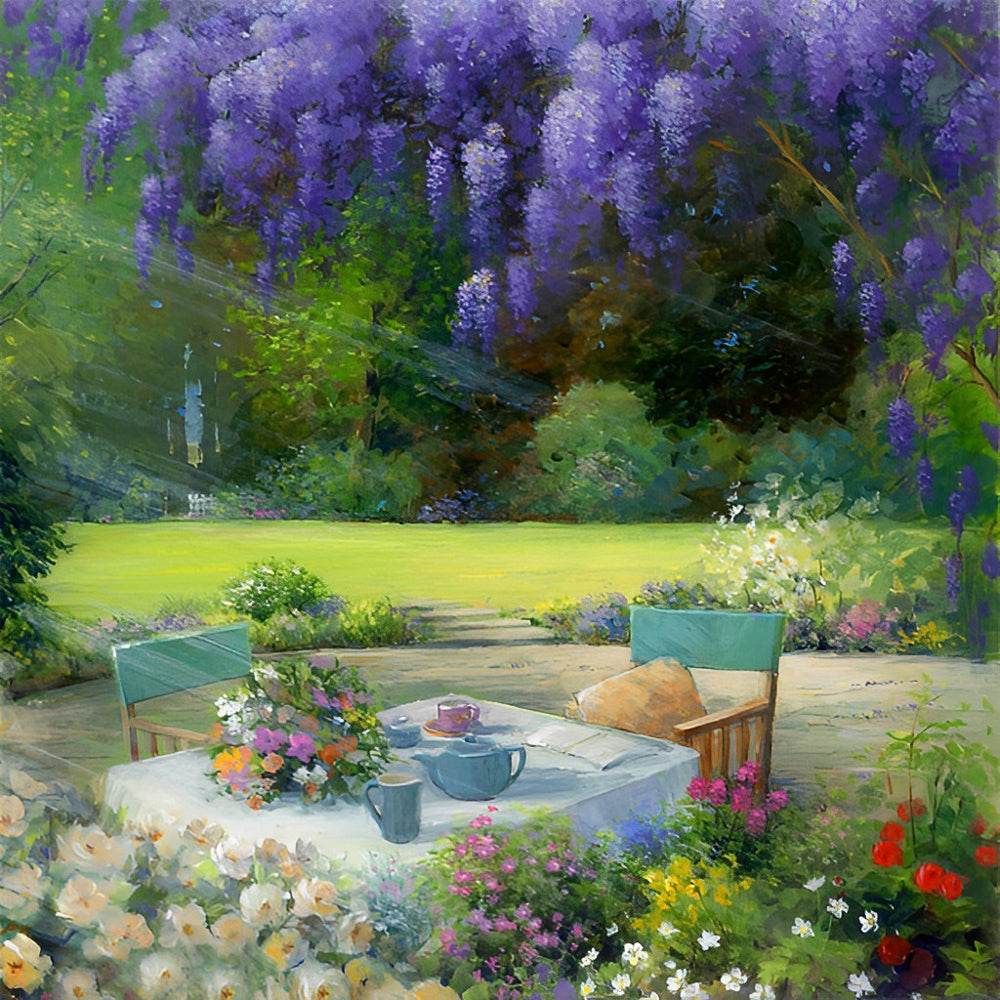 Garden Lunch Diamond Painting