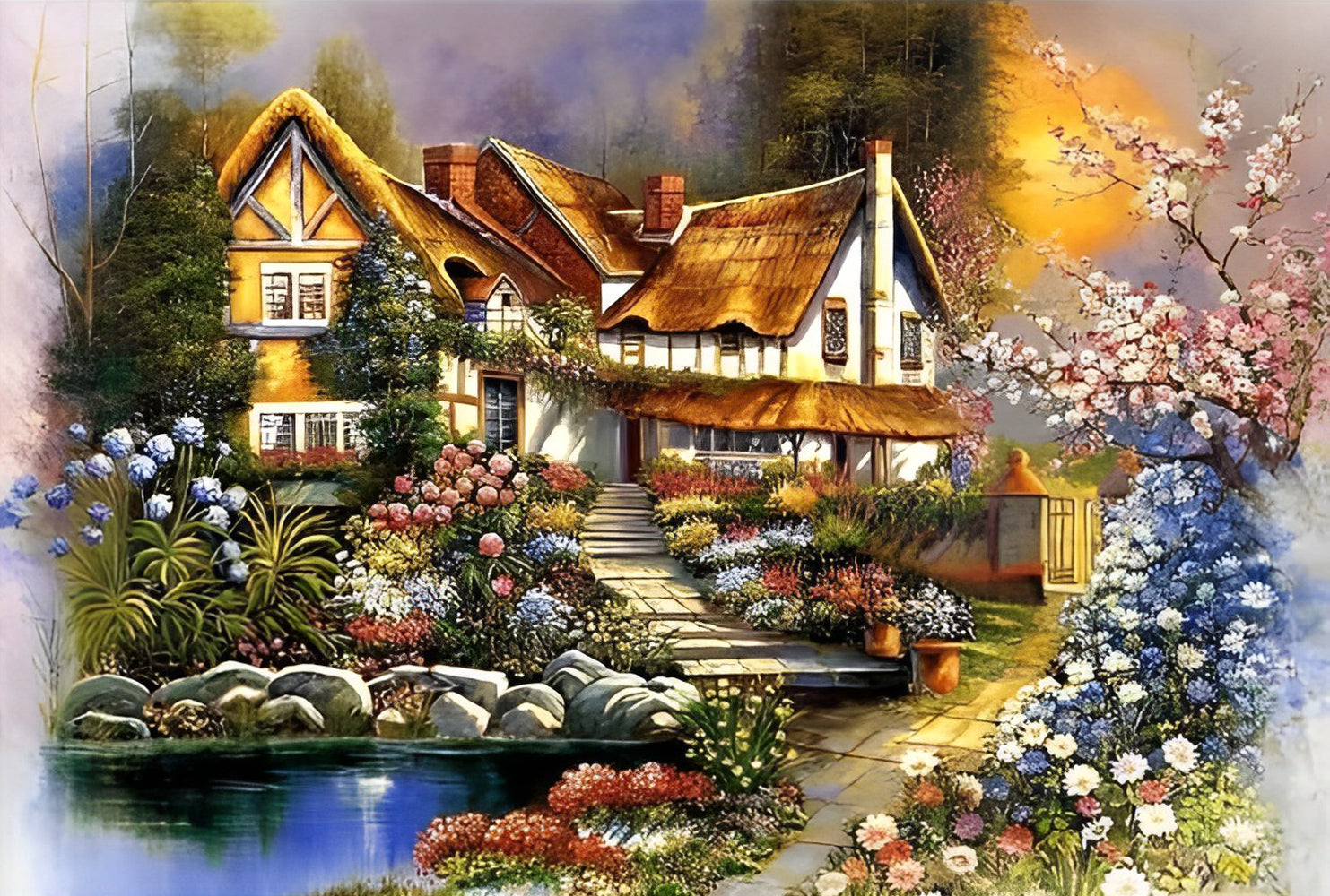 Dreamy Garden Diamond Painting