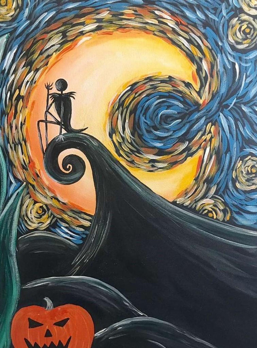 Starry Nightmare Diamond Painting