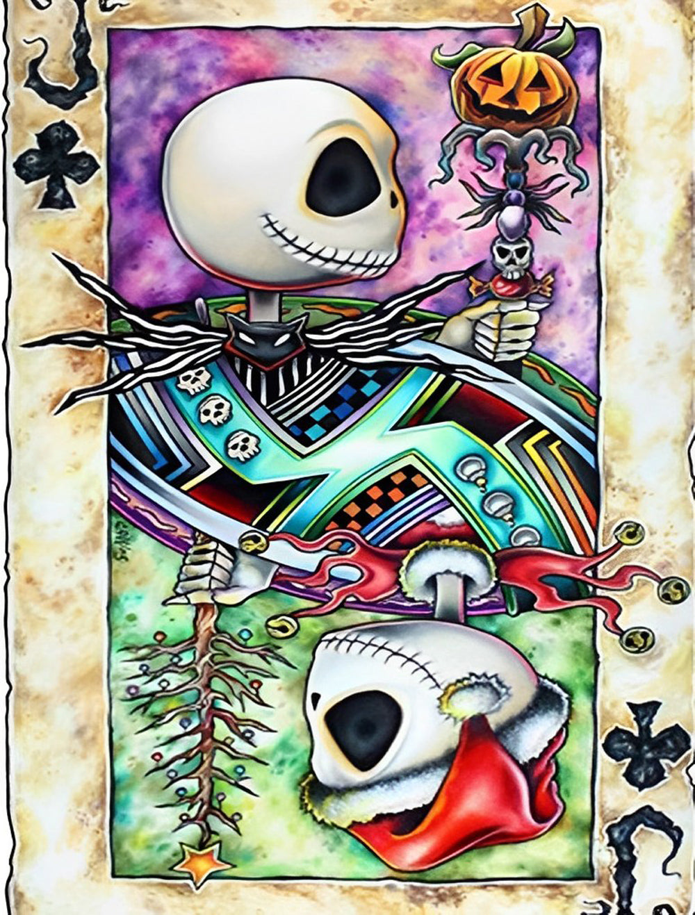 The Undead Playing Cards Diamond Painting