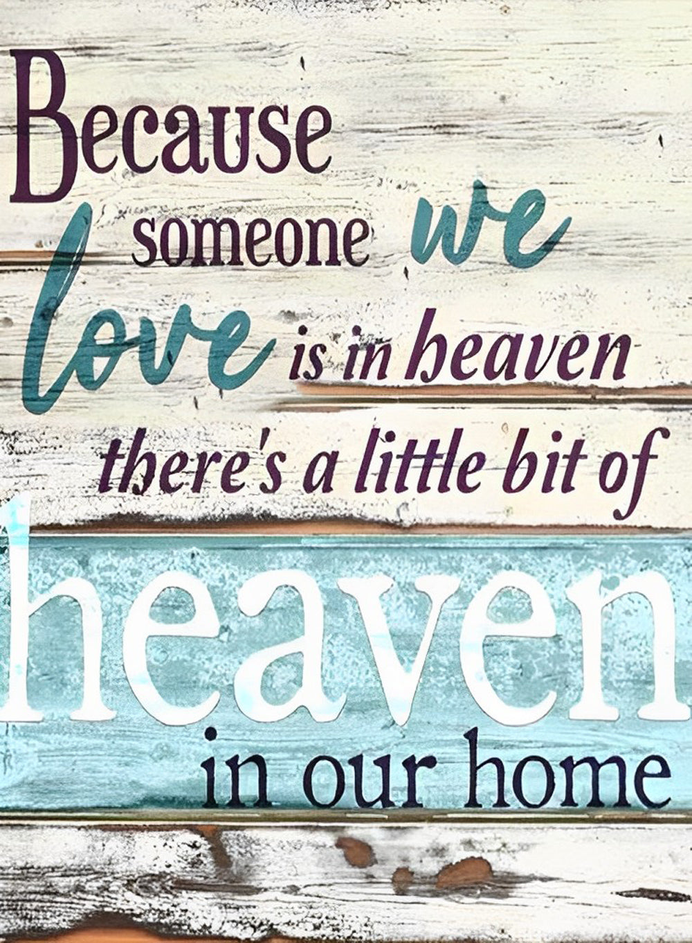 Sweet Words about Family Diamond Painting