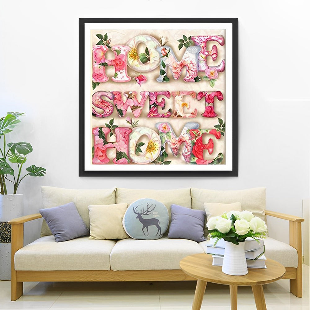 Home, Sweet Home of Roses Diamond Painting