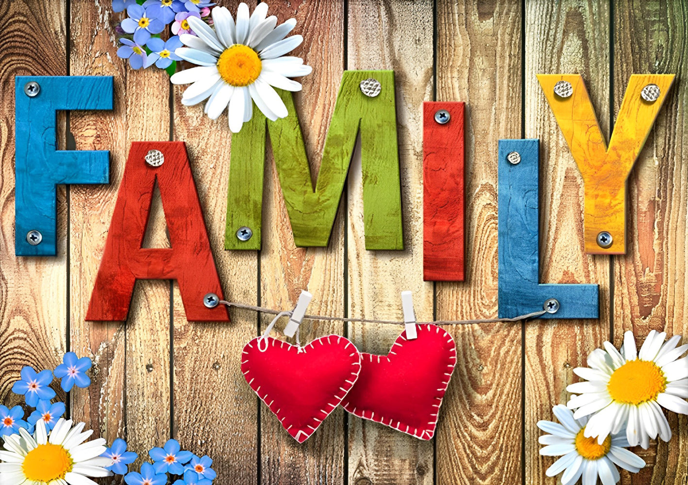 Colorful Family Diamond Painting