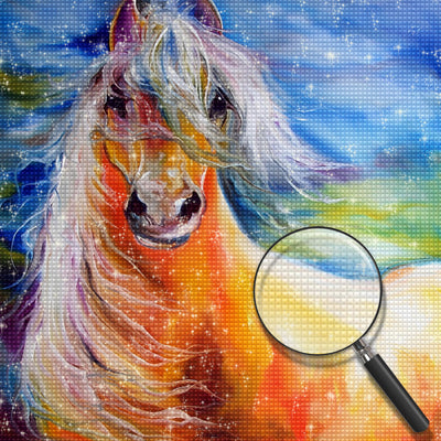 Horse 5D DIY Diamond Painting Kits DPHORSQR13