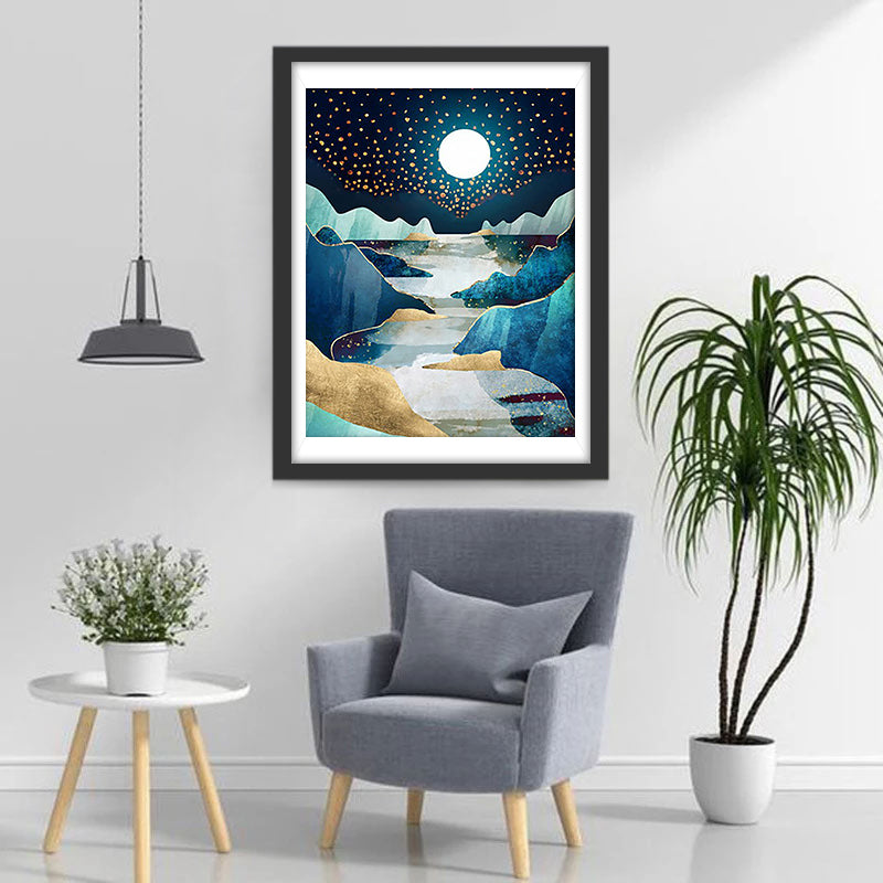 Midnight Water Diamond Painting