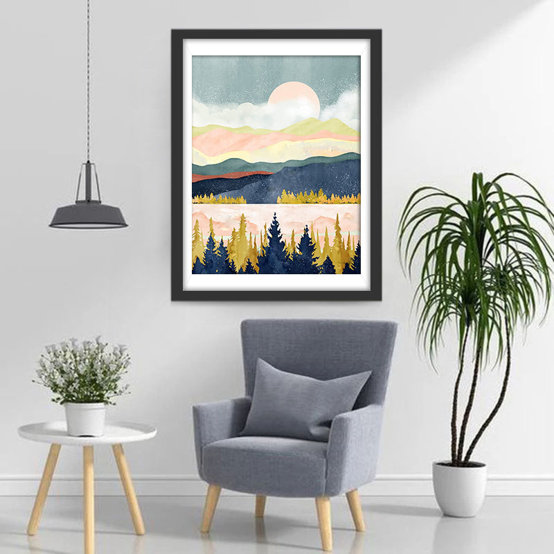 Lake Forest Diamond Painting