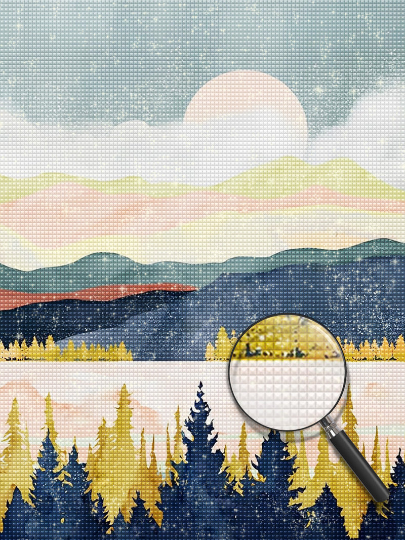 Lake Forest Diamond Painting