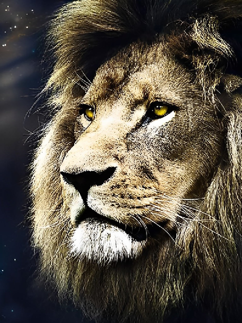 King of All Beasts Lion Diamond Painting