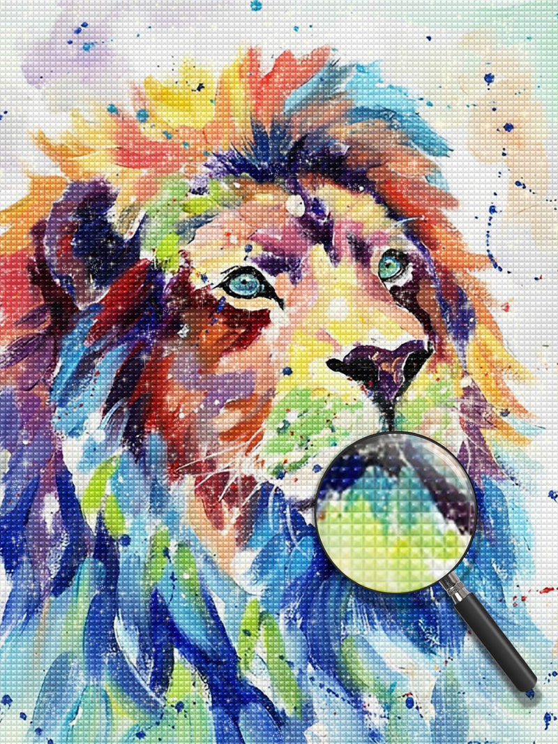 Lion 5D DIY Diamond Painting Kits DPLIOH151