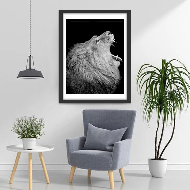 Leo with Open Mouth 5D DIY Diamond Painting Kits