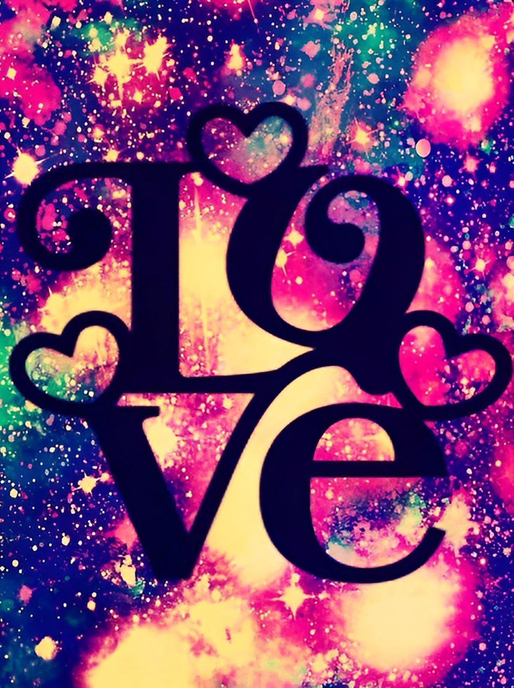 Shining Love Diamond Painting