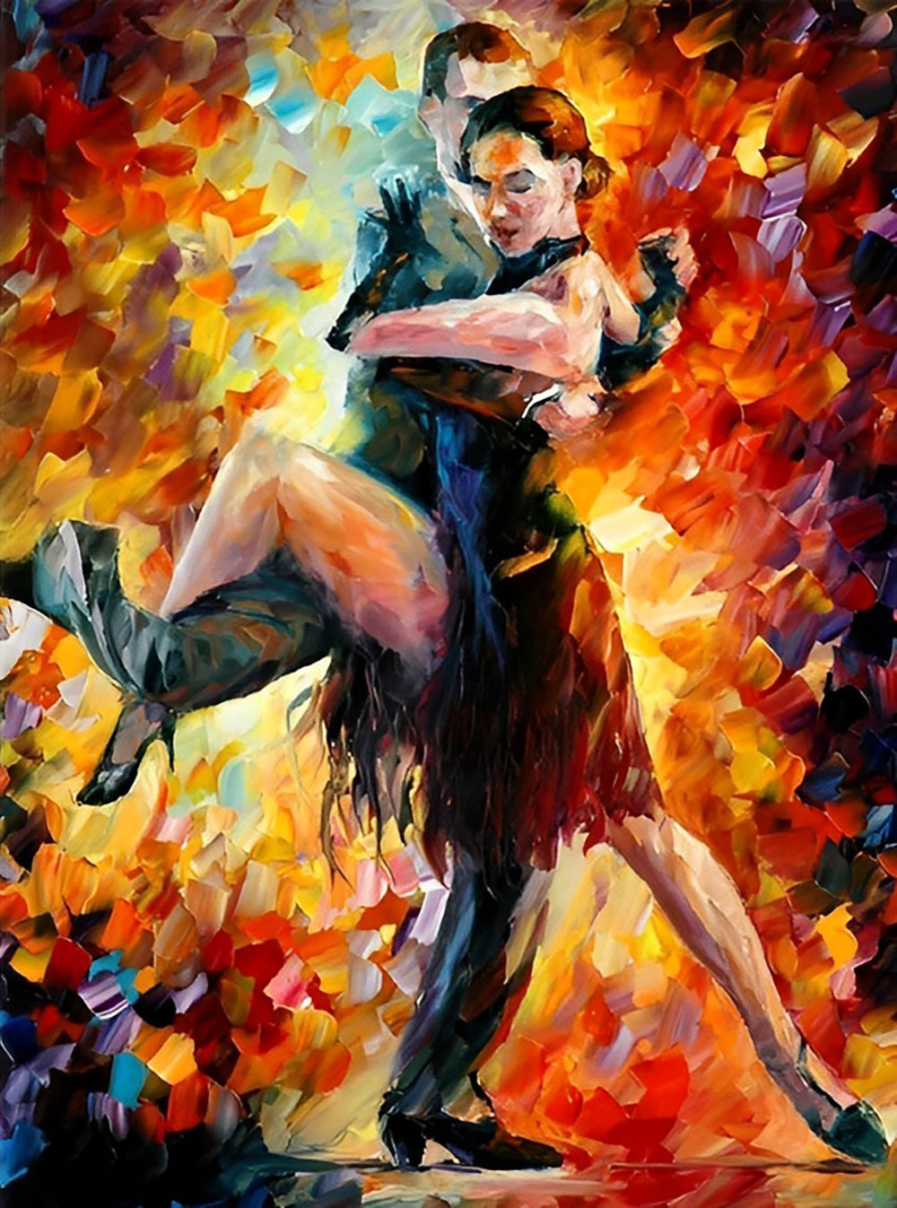 Passionate Latin Dance Diamond Painting
