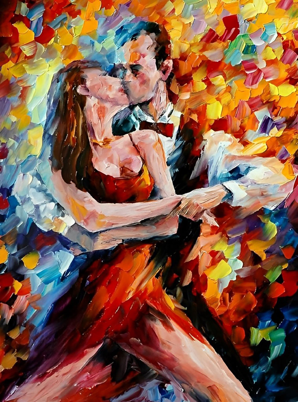 Latin Dance Couple Diamond Painting