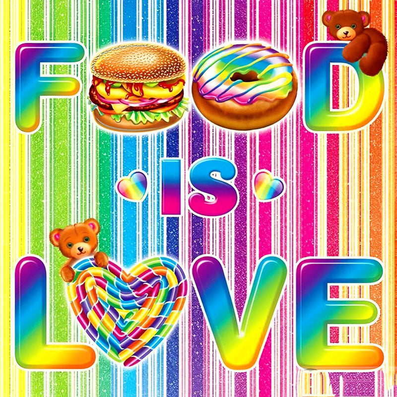 Food is Love 5D DIY Diamond Painting Kits