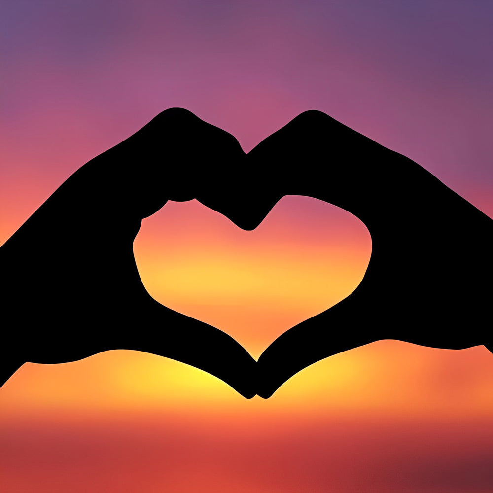 Arms Forming a Heart Diamond Painting