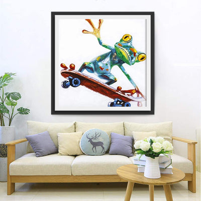 Harlequin Frog Diamond Painting