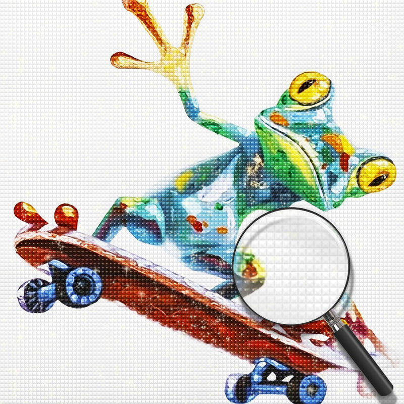 Harlequin Frog 5D DIY Diamond Painting Kits