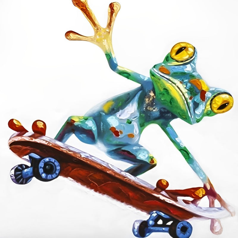 Harlequin Frog Diamond Painting