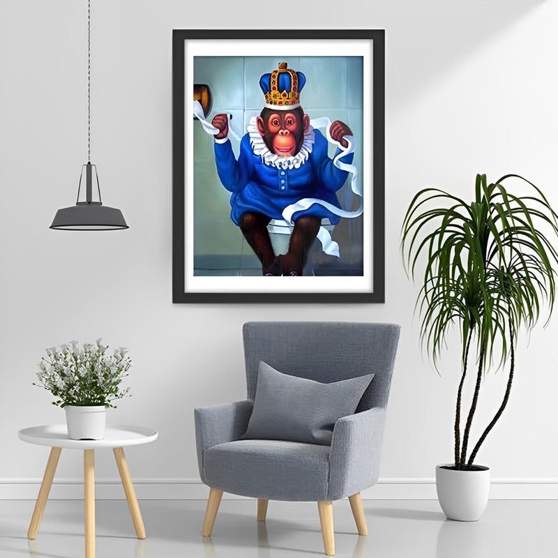 King Monkey Diamond Painting