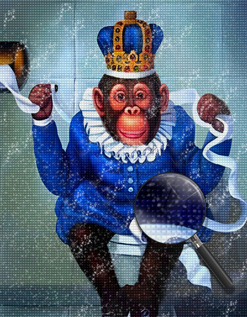 King Monkey Diamond Painting