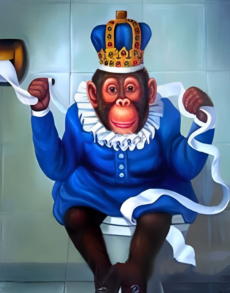 King Monkey Diamond Painting