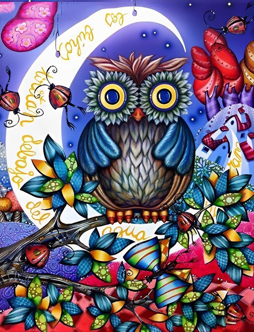 Fantastic Owl Diamond Painting