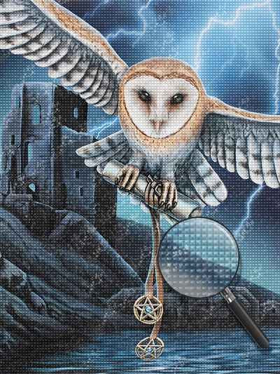 Owl 5D DIY Diamond Painting Kits DPOWLH175