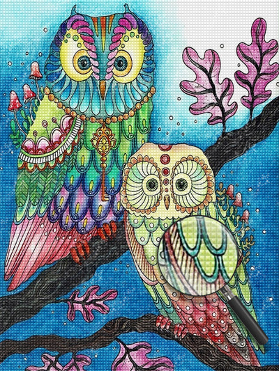 Owl 5D DIY Diamond Painting Kits DPOWLH178