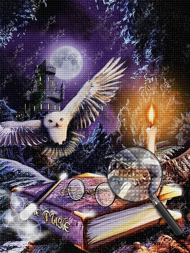 Owl and Witchcraft 5D DIY Diamond Painting Kits