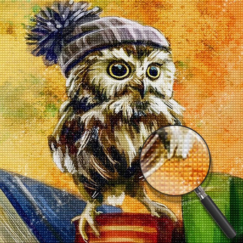 Owl 5D DIY Diamond Painting Kits DPOWLSQR125