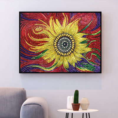 Sunflower Special Shaped Drills Popular Diamond Painting