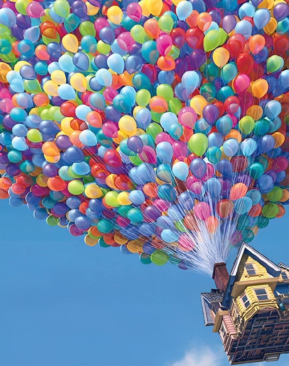 Flying House Popular Diamond Painting