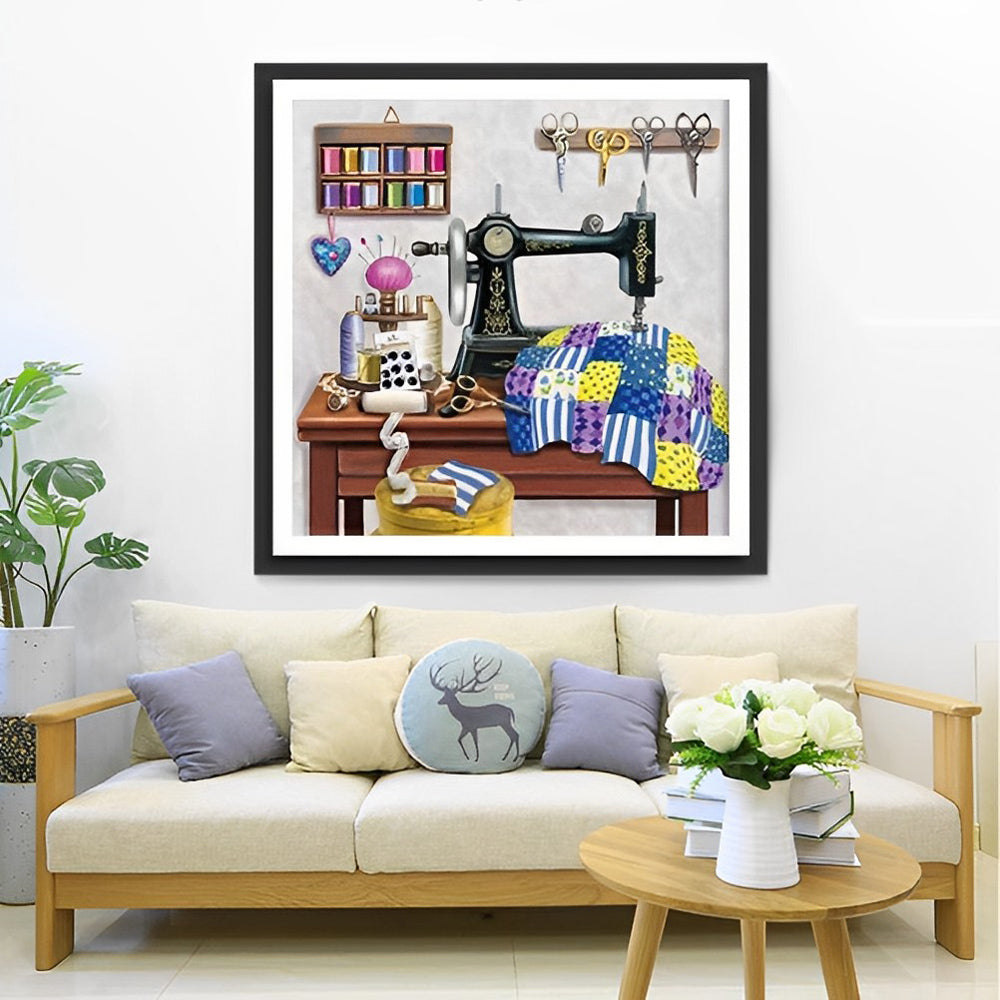 Sewing Machine Diamond Painting