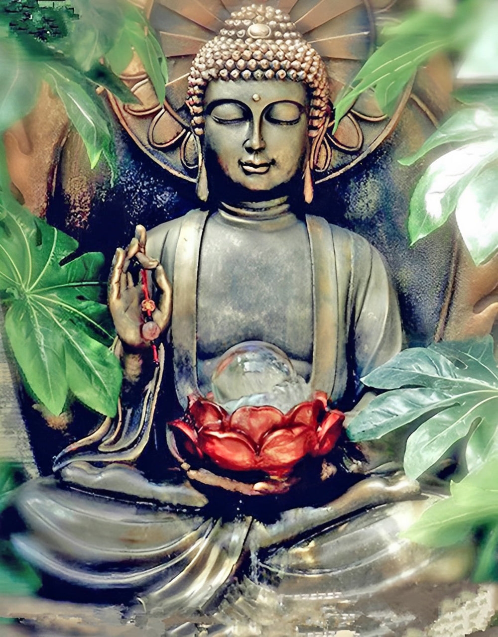 Sitting Buddha Diamond Painting