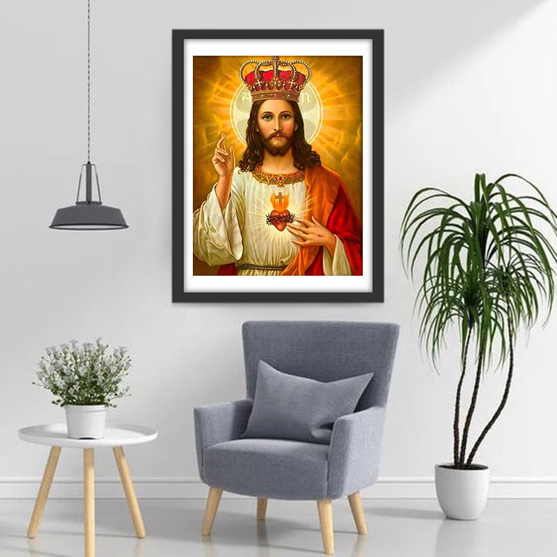Christ the King Diamond Painting