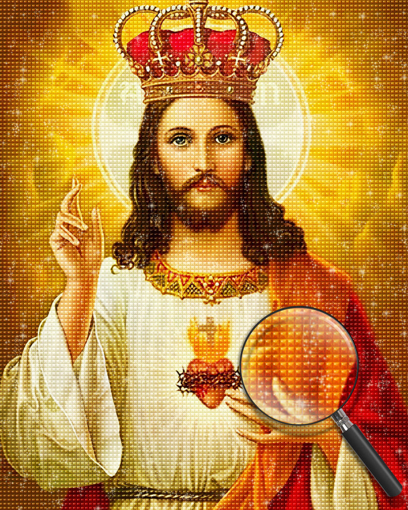 Christ the King Diamond Painting