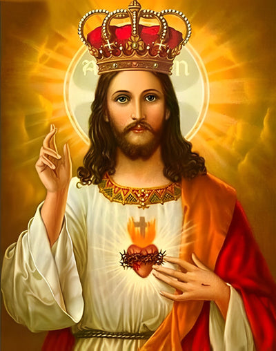 Christ the King Diamond Painting