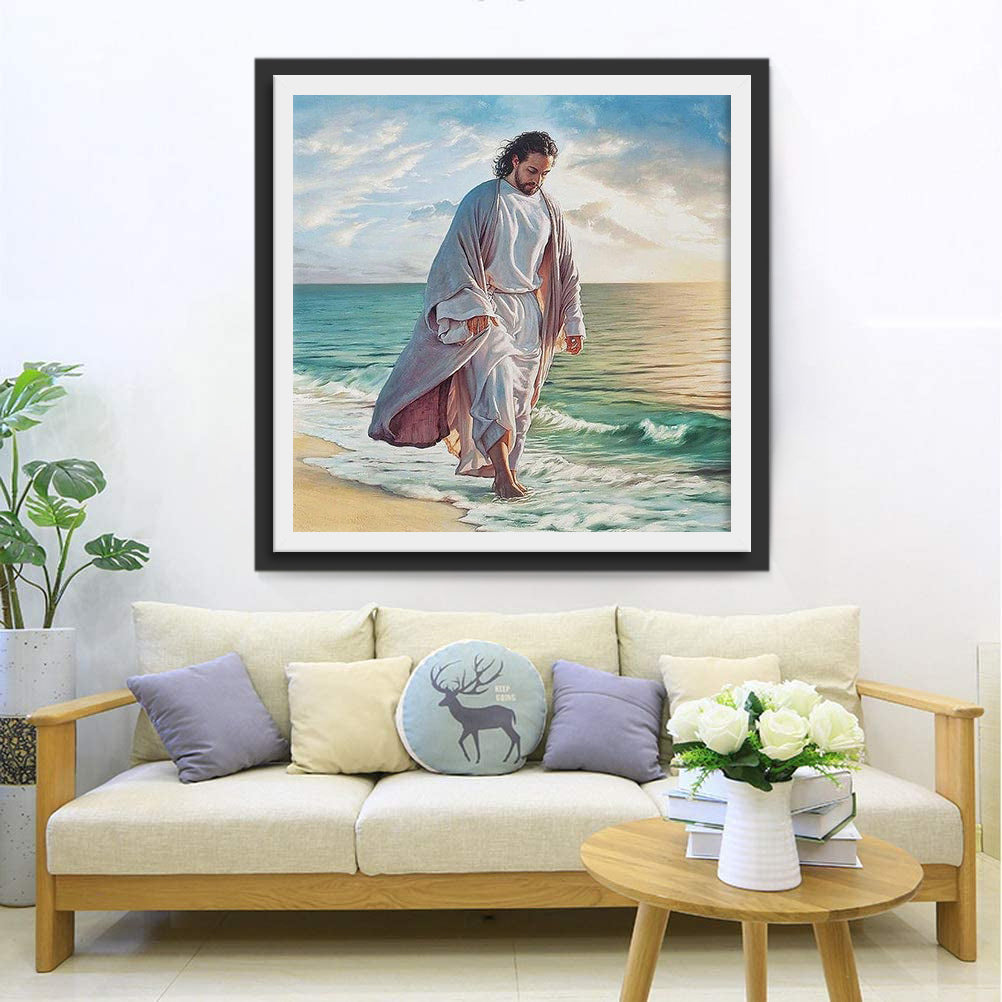 Jesus at the Seaside Diamond Painting