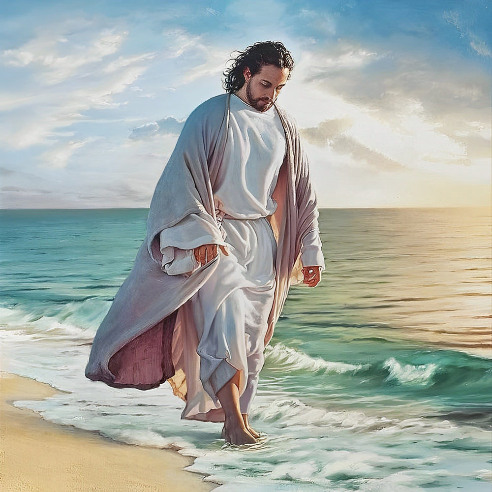 Jesus at the Seaside Diamond Painting