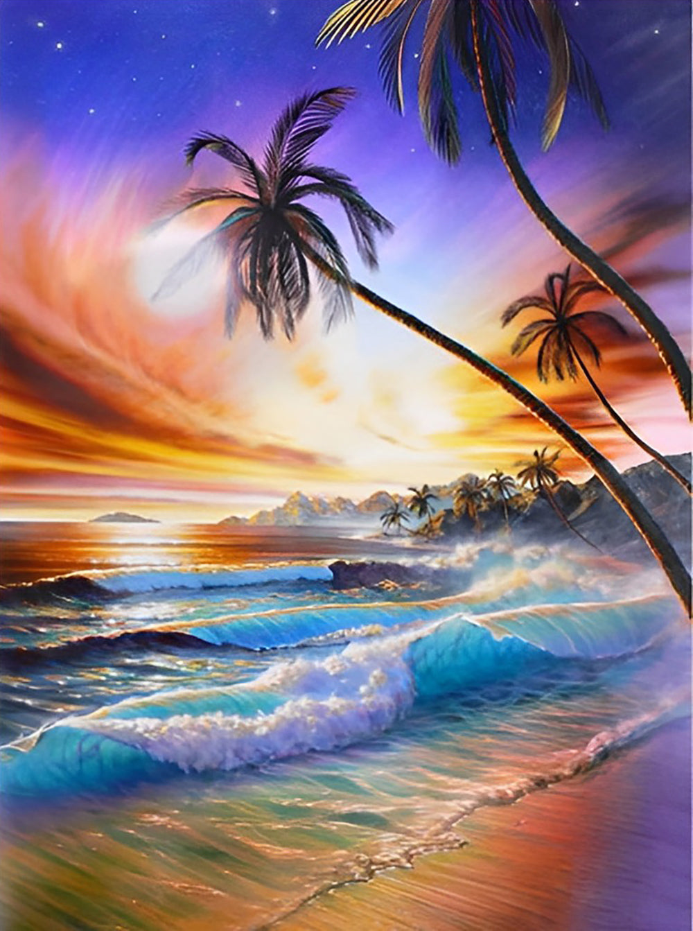 Sea and Sky Magnificent Diamond Painting