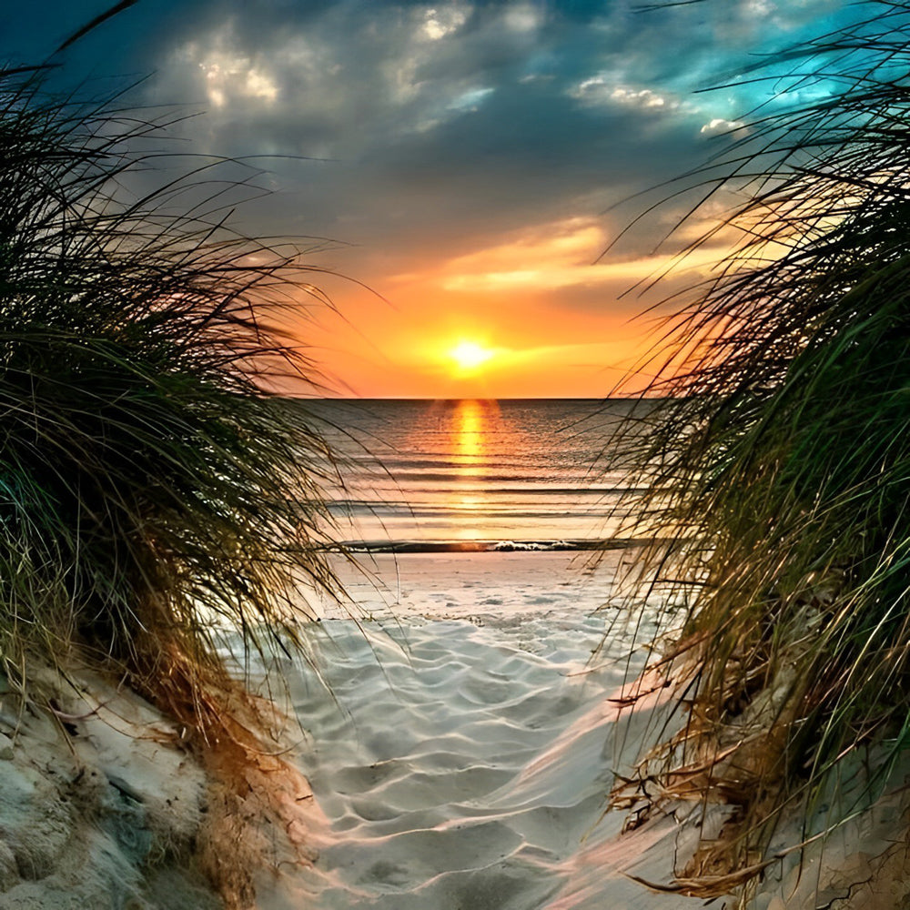 Beach and Sun Diamond Painting